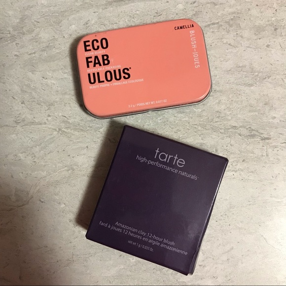 💗TARTE & ECOFABULOUS BLUSH DUO - Picture 7 of 8